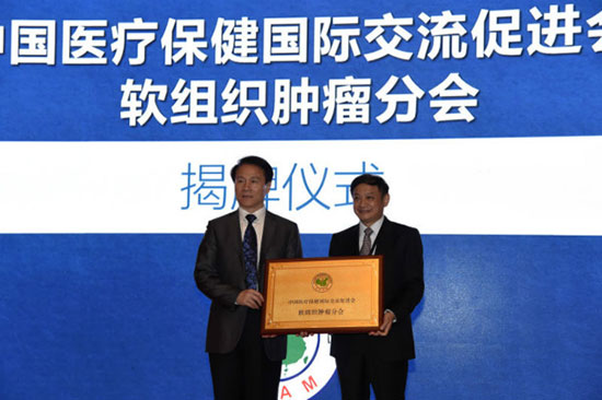 会软组织肿瘤分会在京成立北大肿瘤医院郝纯毅教授当选为首任主任委员