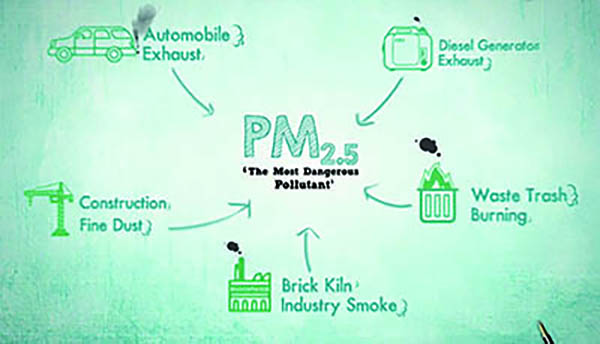 PM2.5与雌激素受体阳性乳腺癌风险相关