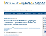 合并del（17p）CLL Venetoclax后线治疗安全有效