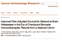 免疫疗法可改善脑转移黑色素瘤患者生存