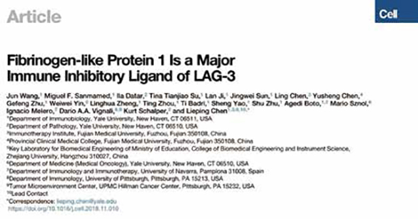 陈列平团队发现全新肿瘤免疫抑制通路