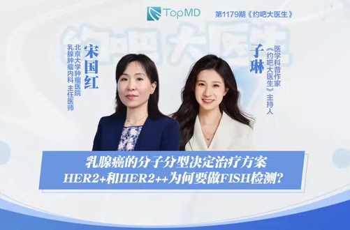 乳腺癌的分子分型决定治疗方案HER2+和HER2++为何要做FLSH检测