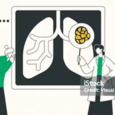 二氧化硅的肺部沉积与EGFR突变的肺腺癌相关