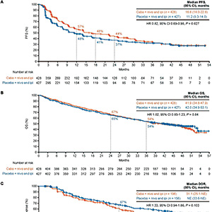 COSMIC-313研究最终结果 联用cabozantinib使PFS获得显著而持久的改善