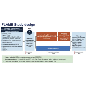 FLAME研究 ctDNA动态监测指导NSCLC升阶梯联合治疗