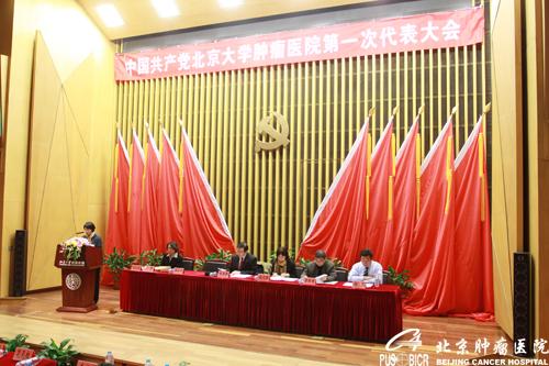 中国共产党肿瘤医院第一次代表大会胜利召开